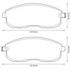 BENDIX 573304B Brake Pad Set, disc brake